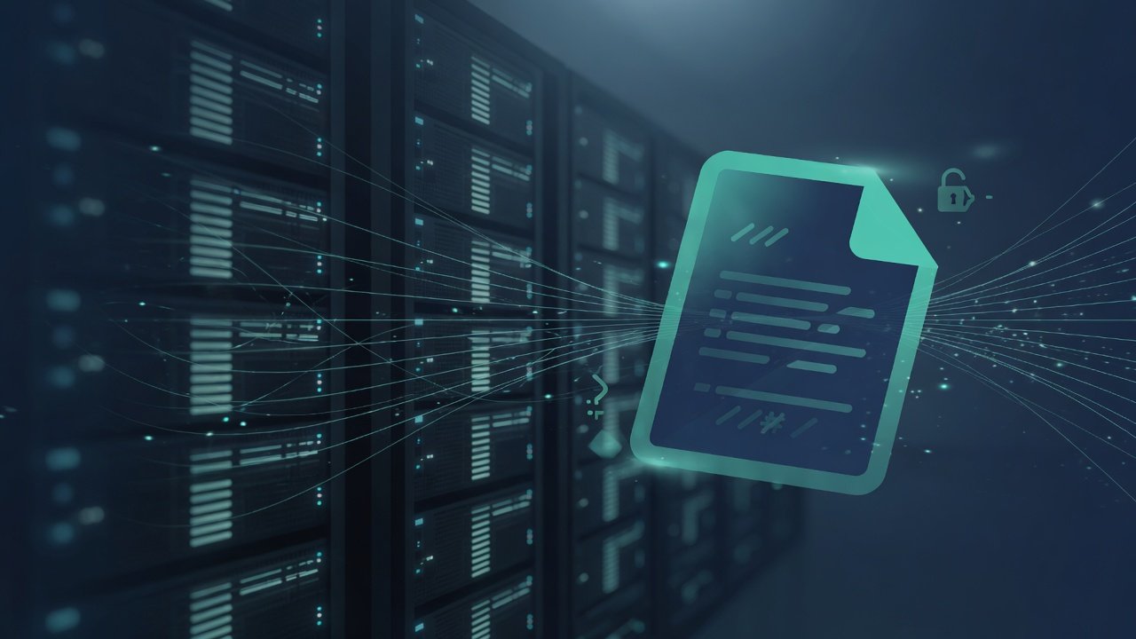 Abstract illustration of web server configuration for an .htaccess guide