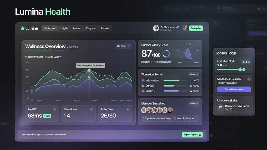 JKB Healing Portal website design by Jamie Freeman